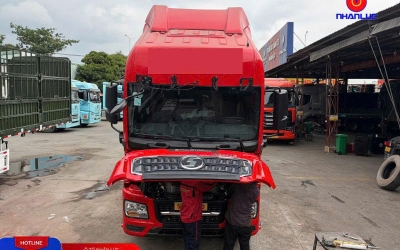 TRẠM DỊCH VỤ SỬA CHỮA HOÀN THIỆN TỔNG SỬA SỮA XE ĐẦU KÉO SHACMAN 