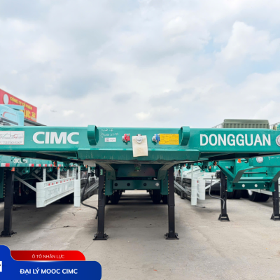 Mooc sàn CIMC 40FT – Giải pháp vận tải linh hoạt, tối ưu hiệu suất khai thác