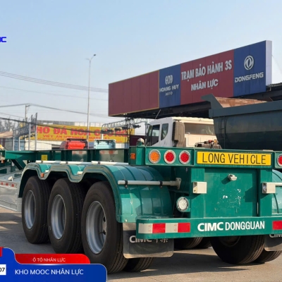 MOOC XƯƠNG CIMC 40FT TẠI CÔNG TY CỔ PHẦN Ô TÔ NHÂN LỰC 