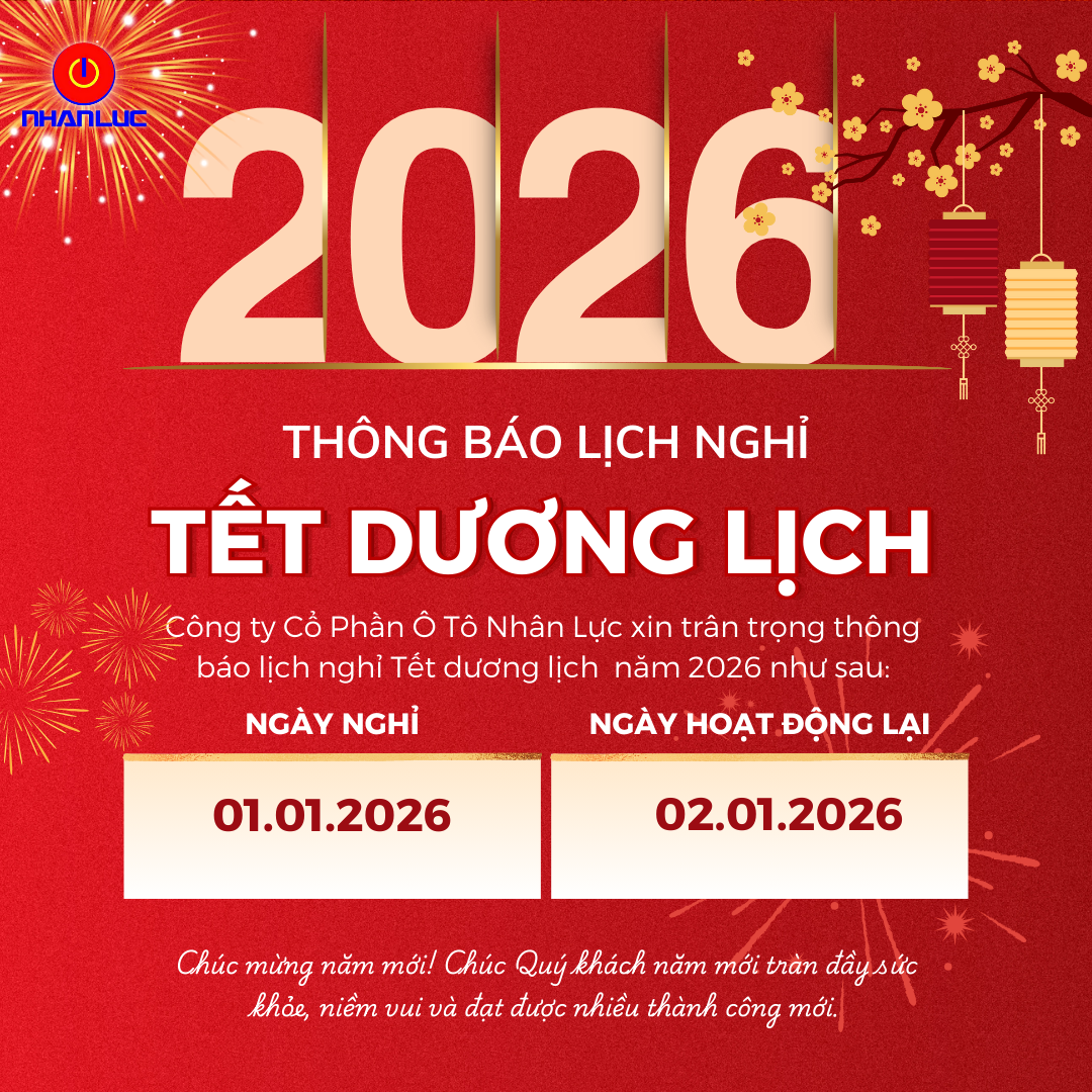 NGHỈ TẾT DƯƠNG LỊCH NĂM 2026